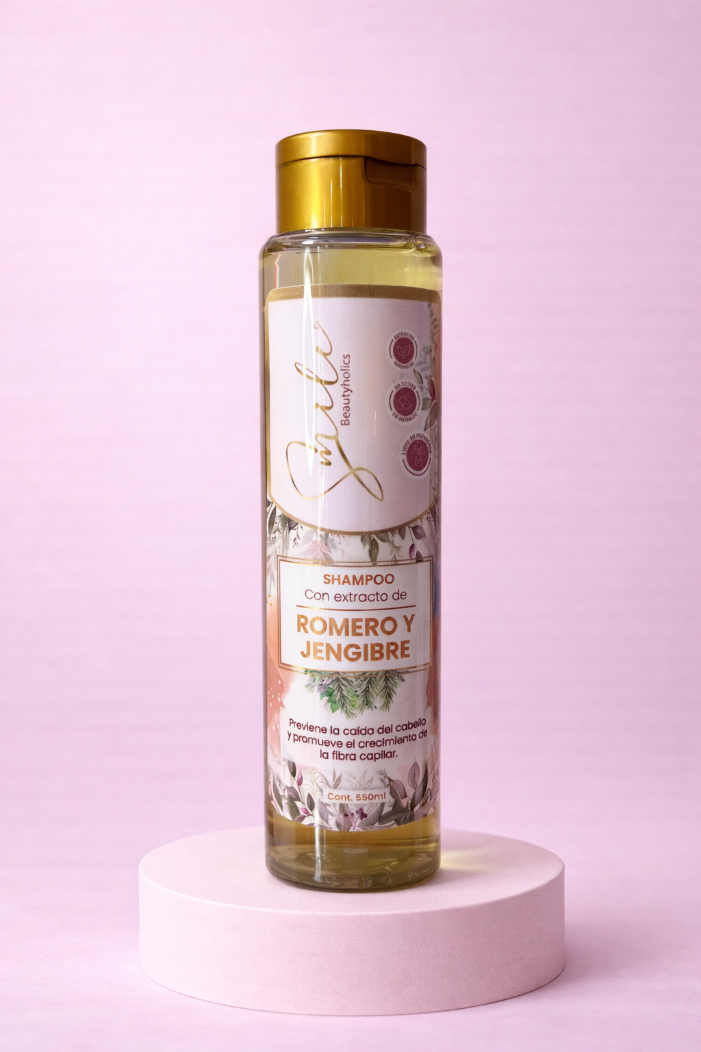 SHAMPOO DE ROMERO Y JENGIBRE